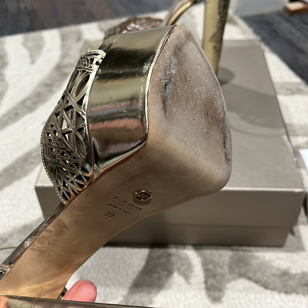 Elie Saab Open Toe Platform - image 4